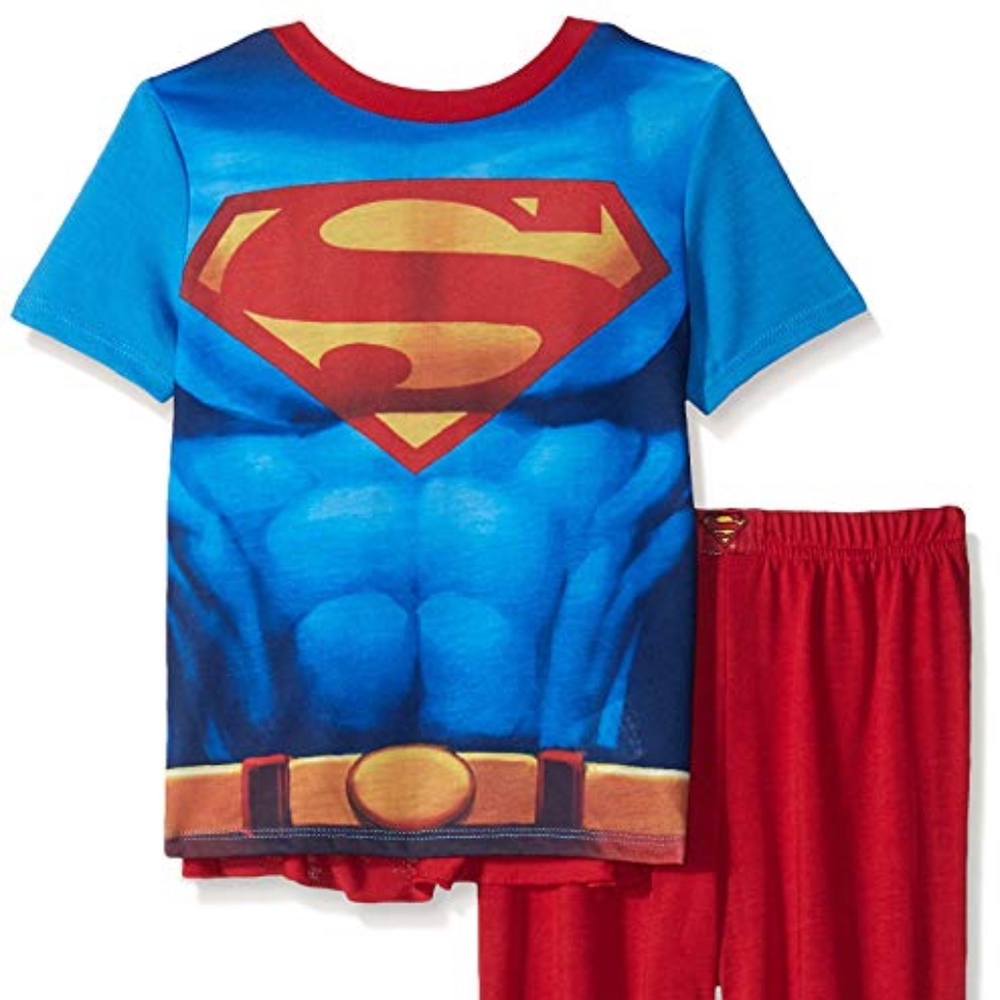 Justice League Boys' Superman Pajama with Cape